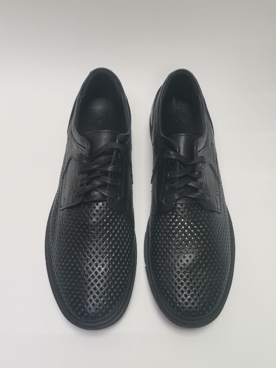 Полуботинки осенние мужские цв.черный 92485-X-001 фото 9