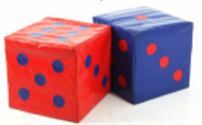 Аттракцион Кости 0,5*0,5м фото 1