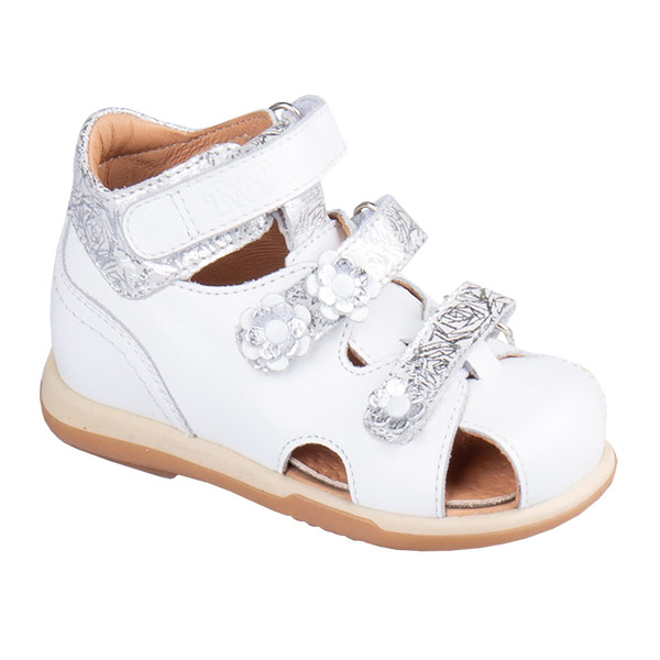 Сандалии ортопедические  с закрытым носом цв. свадебный TW-233-22 фото 1