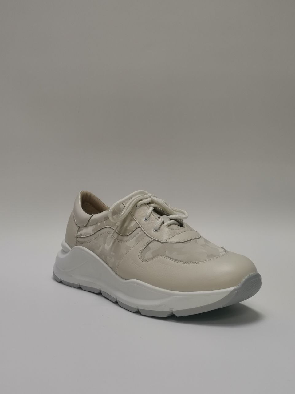 Кроссовки женские ортопедические малосложные Doctor Thomas DTD-400-9 цв.бежевый камуфляж фото 1