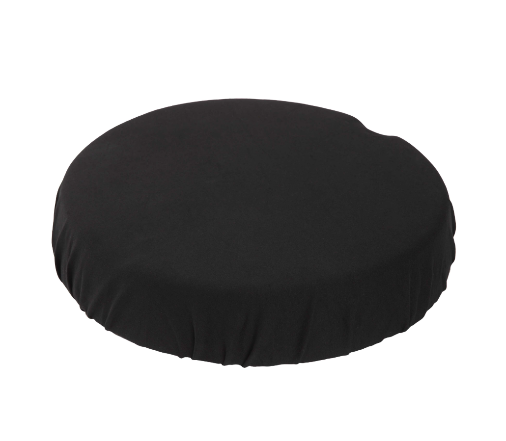 Ортопедическая подушка-сиденье Ortho-life 591, пенополиуретан, съемный чехол, черная фото 2