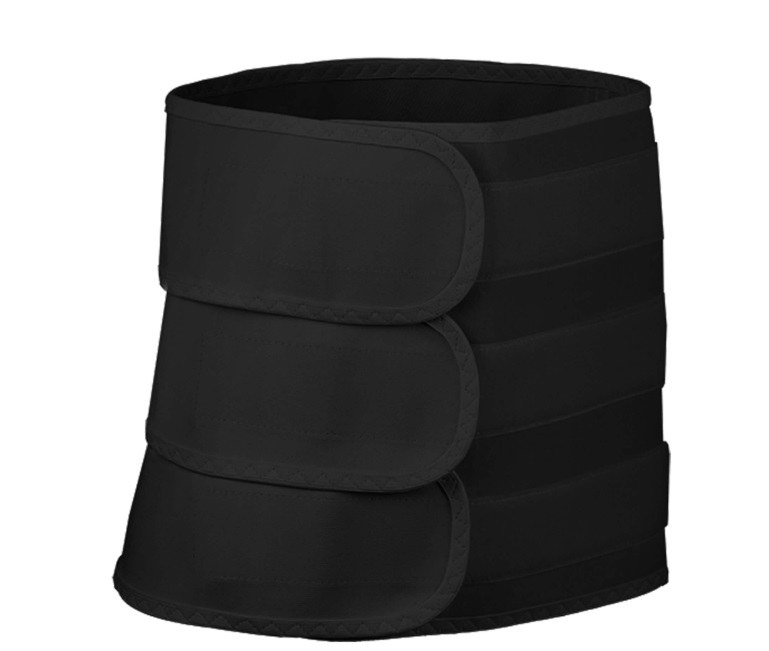 Бандаж послеоперационный "Крейт" Б-333 обхват талии 140-160 см, черный фото 3