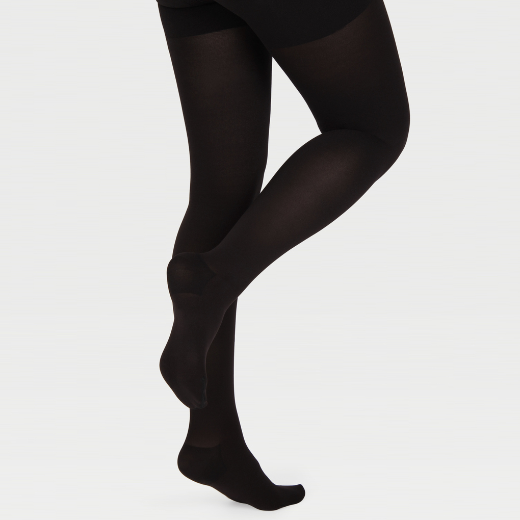 Компрессионные колготки 1 кл. (закрытый носок) ID-100 р.M (норм) черный														 фото 4